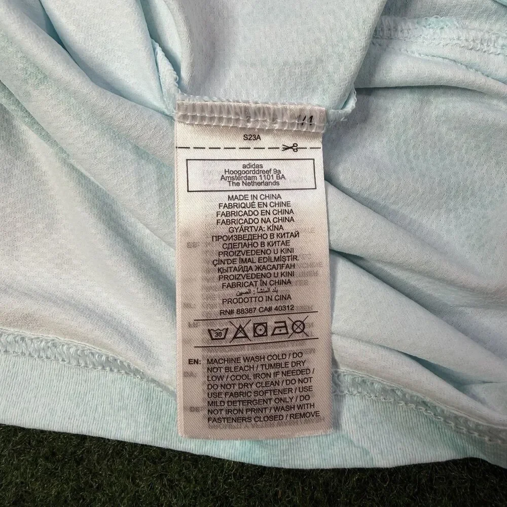 Sz M Adidas Ultimate365 Printed Cool Feeling Tour Polo Shirt JY3962 Men’s $100